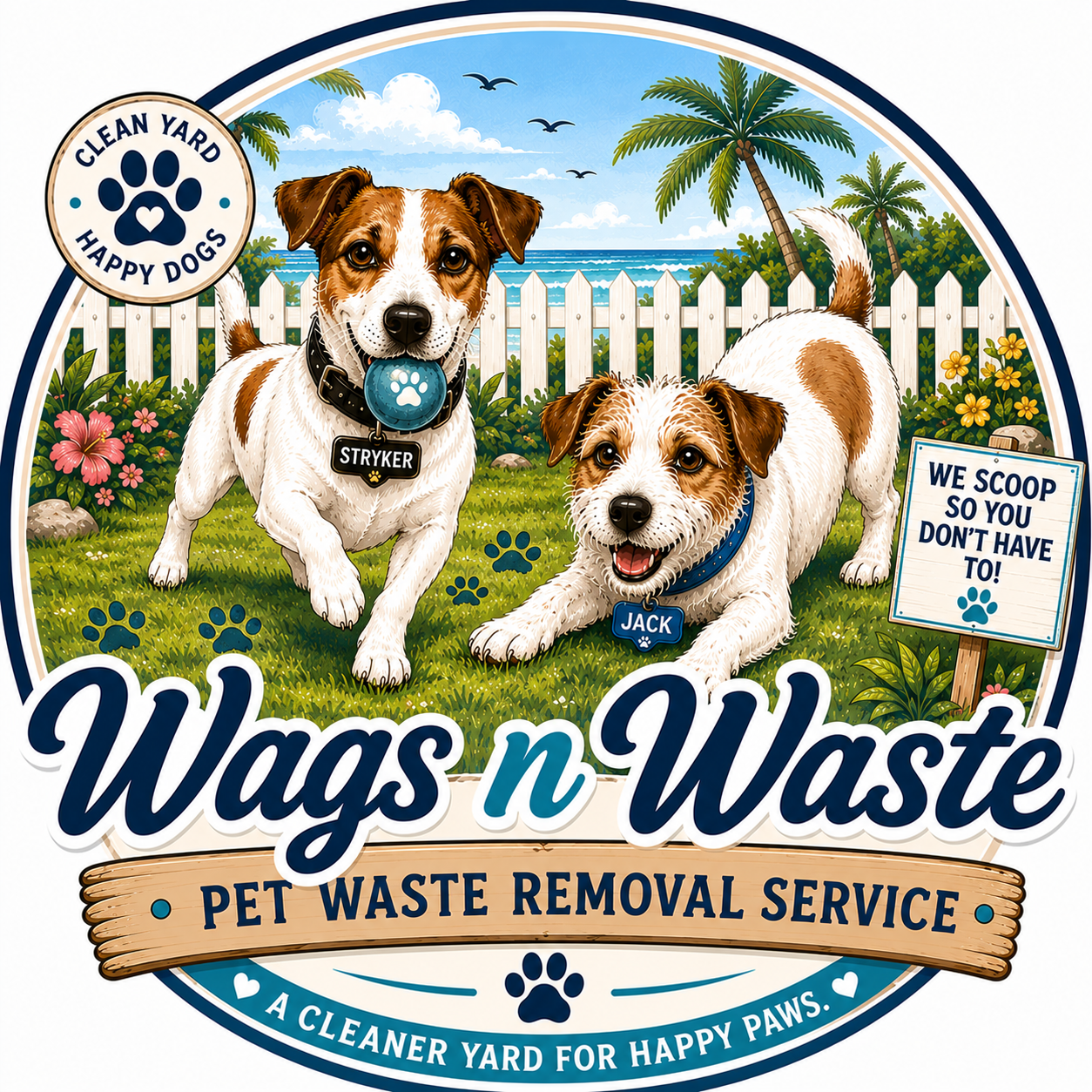 Wags n Waste logo
